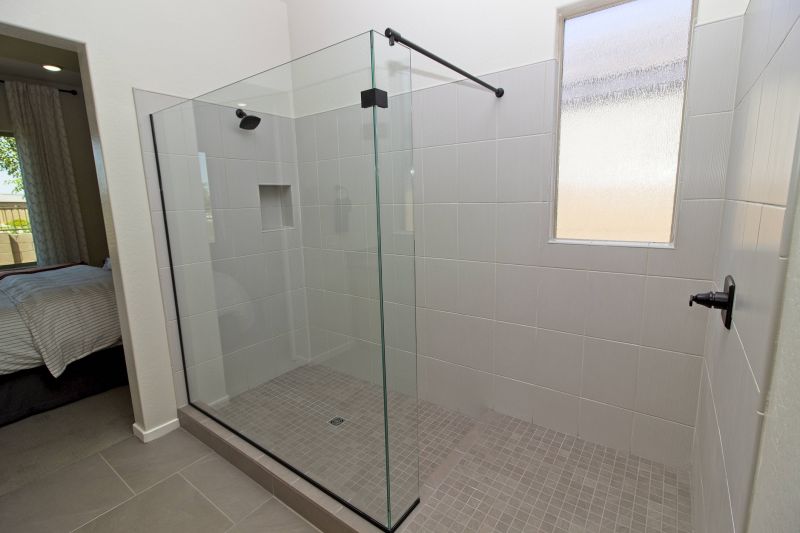 Modern Shower Niche for Storage