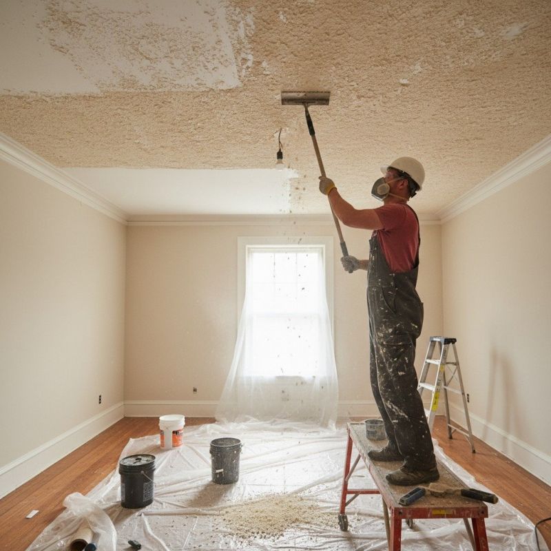 Popcorn Ceiling Repair
